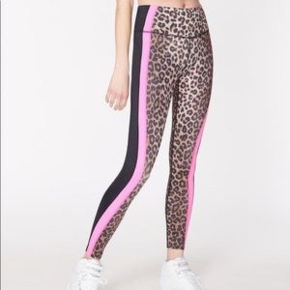 veronica beard leopard leggings